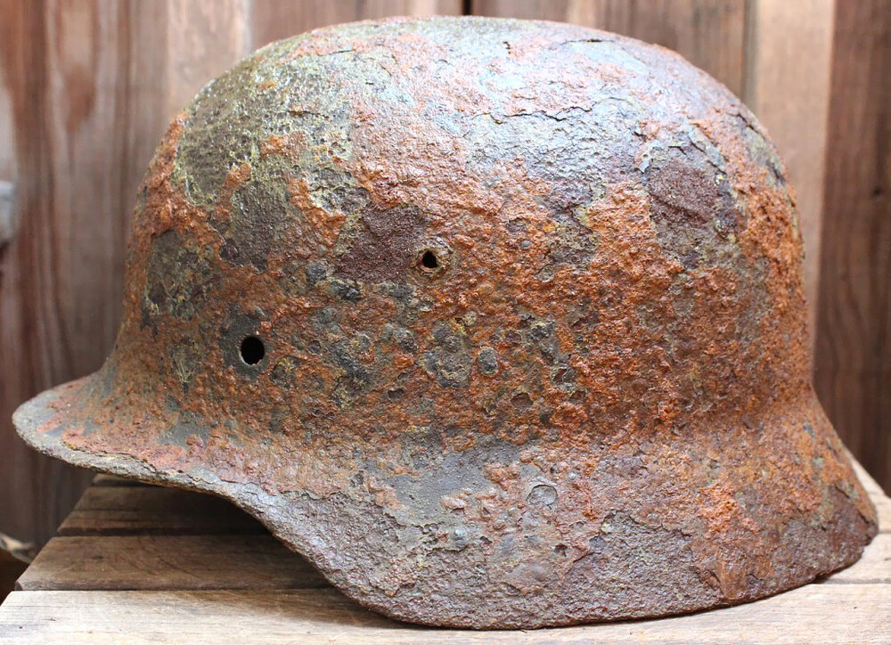 German helmet M35 / from Vyazma