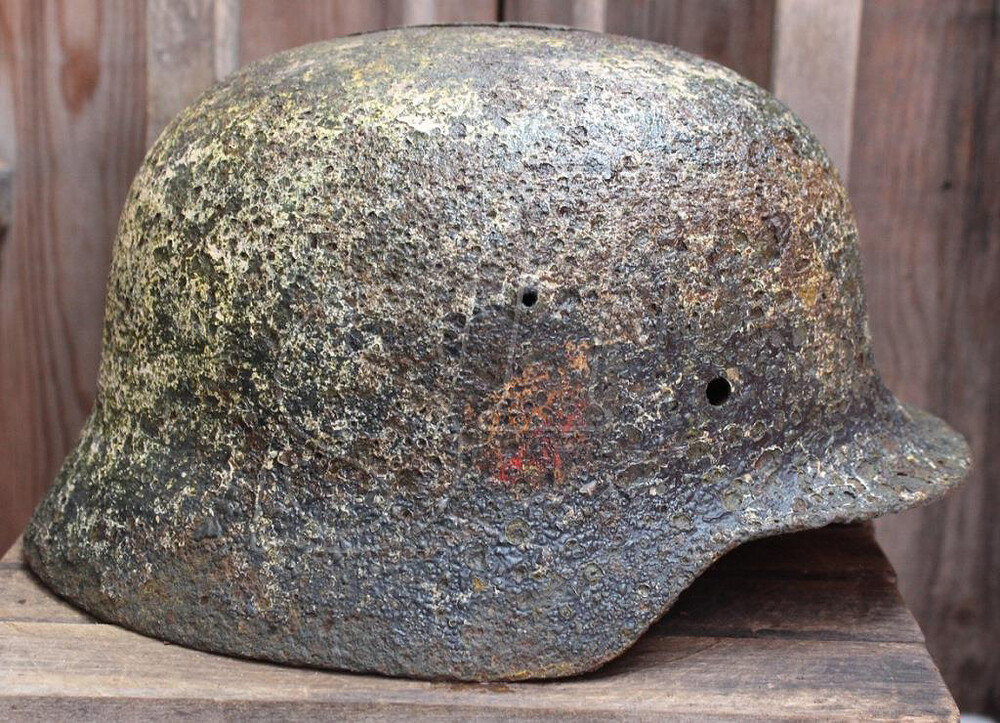 Helmet M35, Wehrmacht / from Rostov