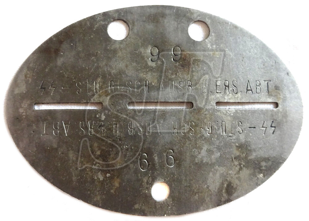 Dogtag SS-STU.GESCH.AUSB.U.ERS.ABT