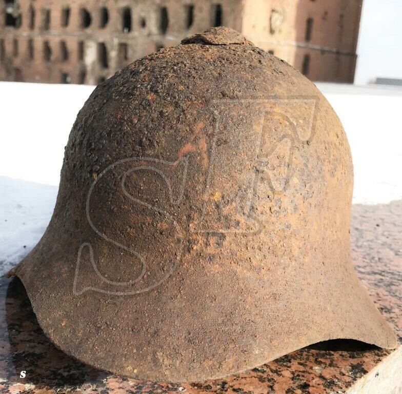 Steel helmet SSH36 / from Stalingrad