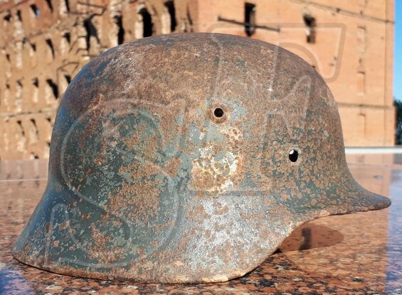 German helmet M35 Ordnungspolizei