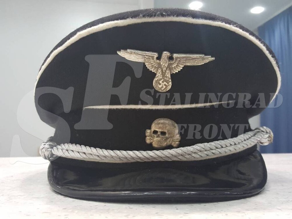 Cap of SS officer [Historical reconstruction]