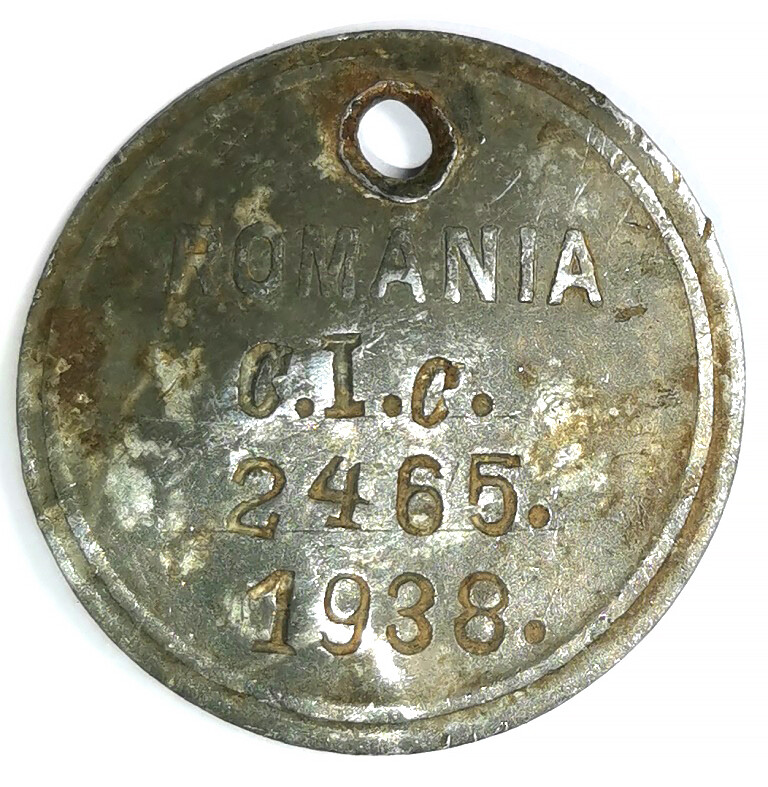 Romanian Dogtag / from Stalingrad