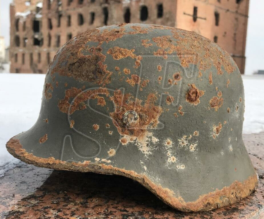 Helmet M40 / from Stalingrad