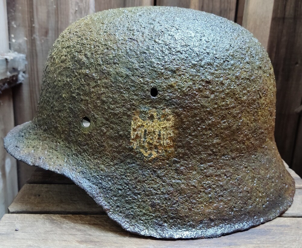 Wehrmacht helmet M42 / from Belarus