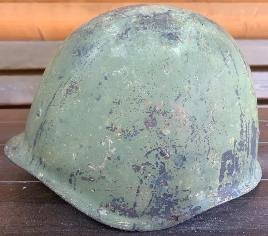 Soviet helmet SSh40 / from Novgorod