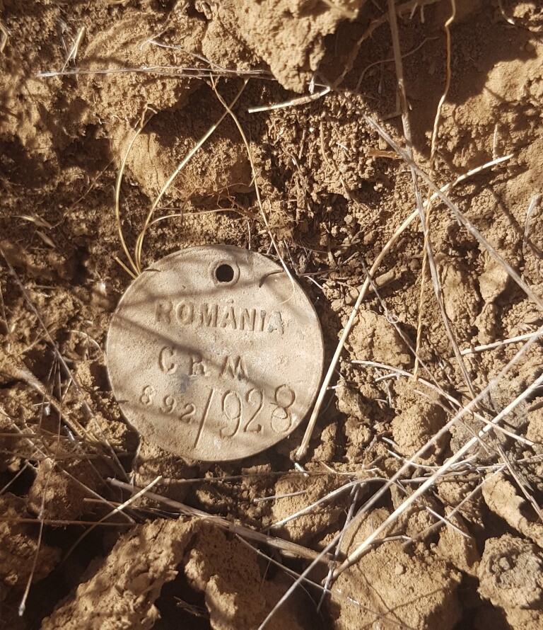 Romanian Dogtag / from Stalingrad