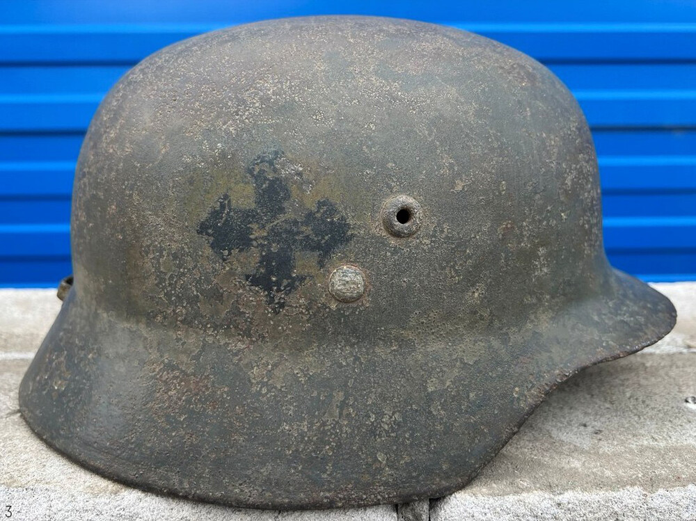 Hungarian helmet M37 / from Voronezh