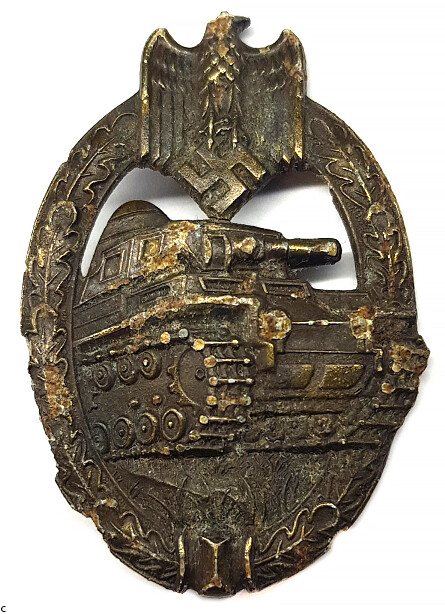 Panzer Badge by Schwerdt, A.D. / from Stalingrad