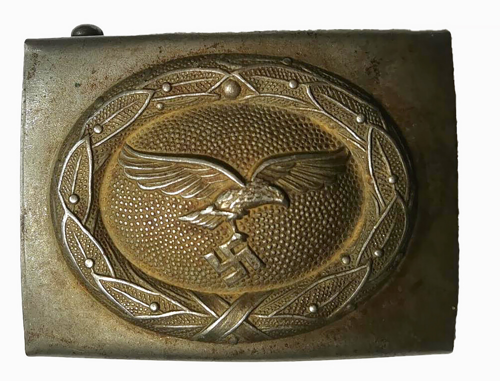 Reproduction of a Luftwaffe belt buckle