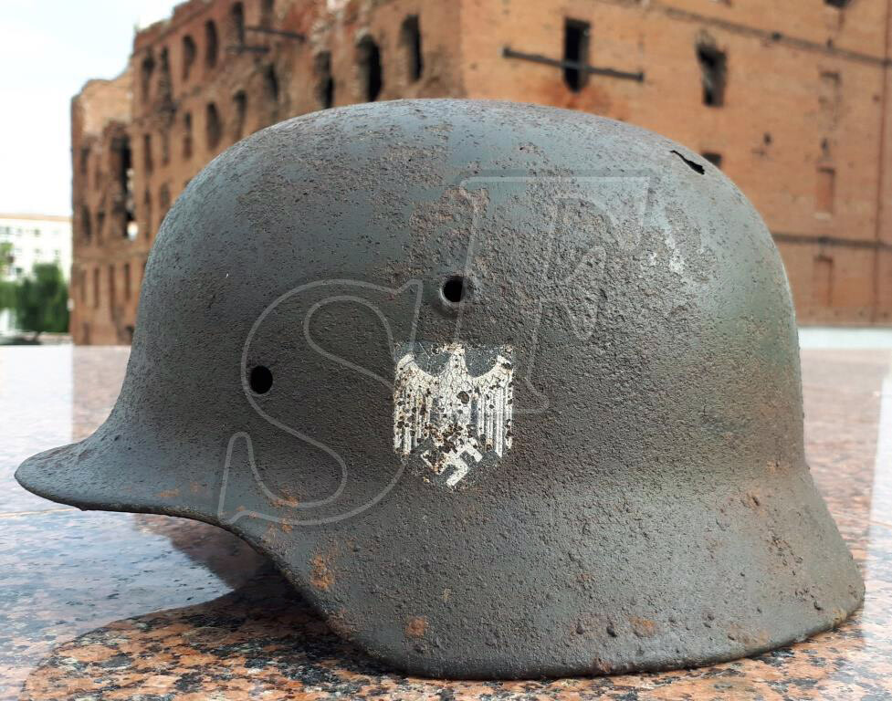 German helmet M40 / Stalingrad