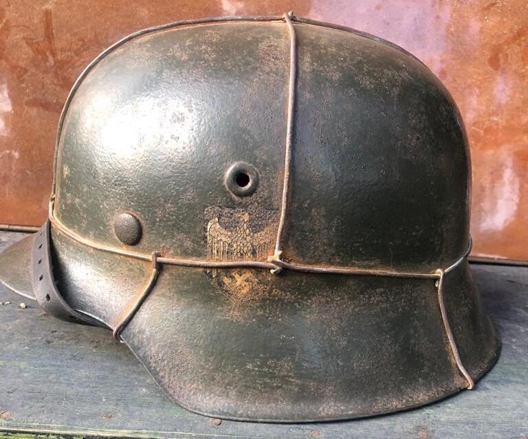 Restored Wehrmacht helmet M42