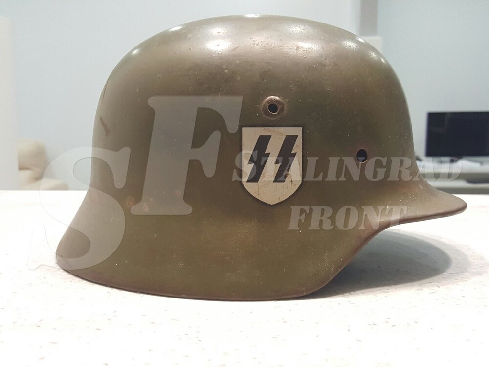 Steel helmet M35 Kalach on Don [Restoration]