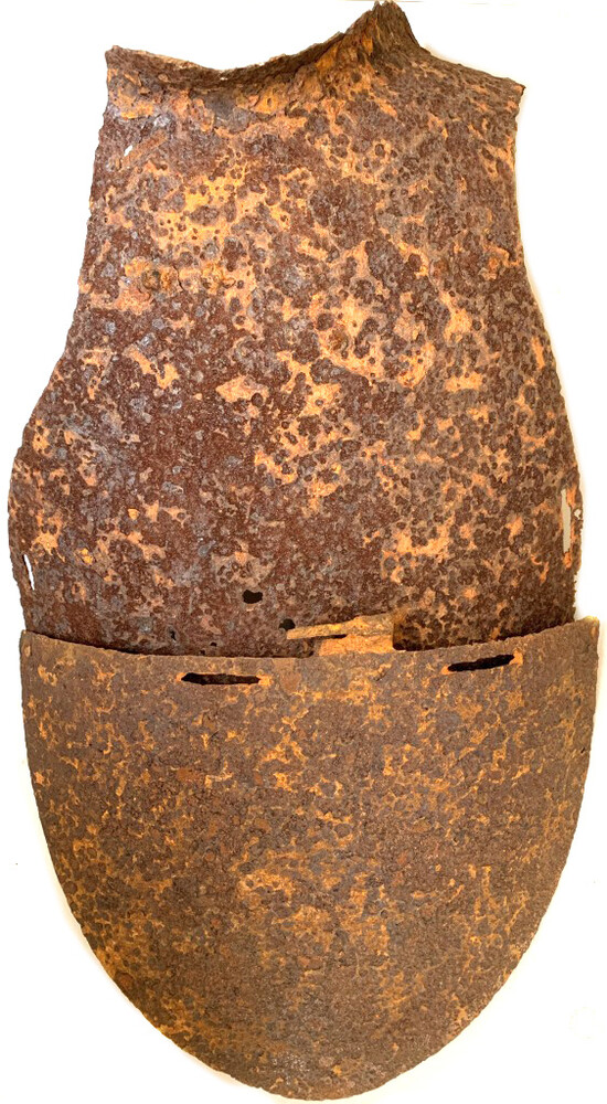 Soviet Steel Bib SN 42 (SN-2) / from Stalingrad