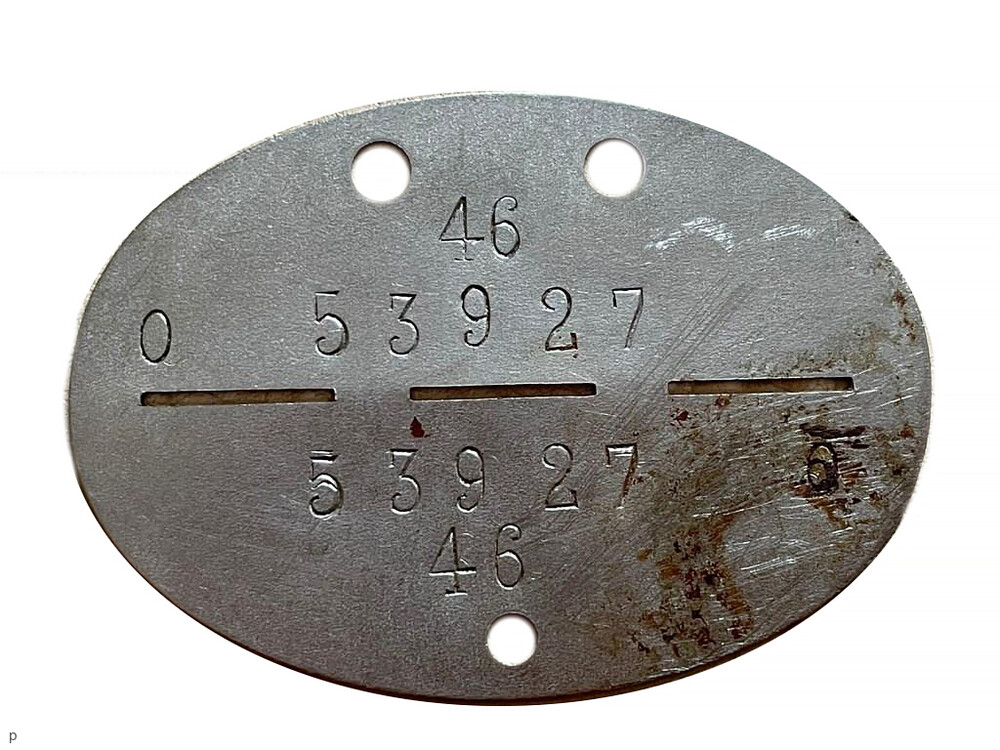 German dogtag 53927