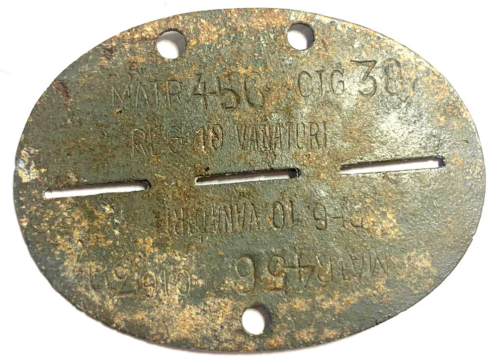 Romania Dogtag / from Stalingrad