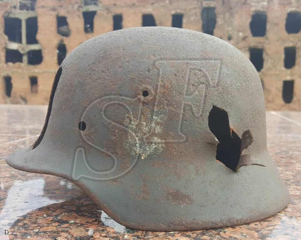 Steel helmet M35 from village “Vertyachiy”