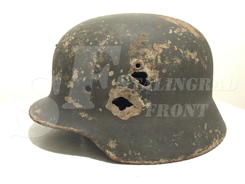 Wehrmacht helmet M35 / from Smolensk