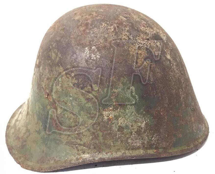 Romanian helmet / from Stalingrad