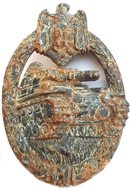 Panzer badge / from Pskov