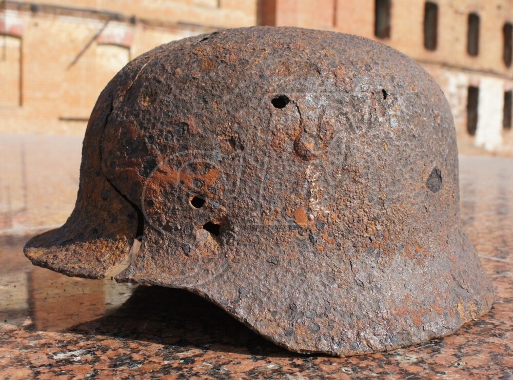 German helmet М40 from Smolensk