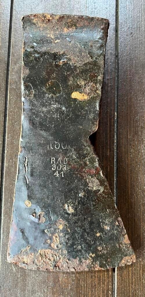RAD felling ax / from Konigsberg