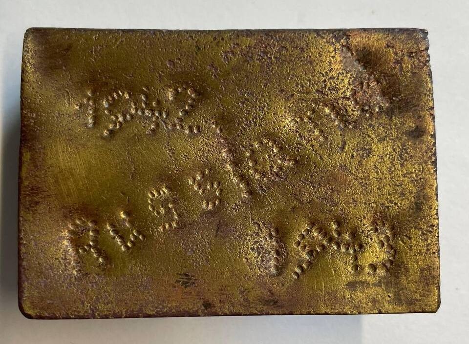 Match holder / from East Prussia