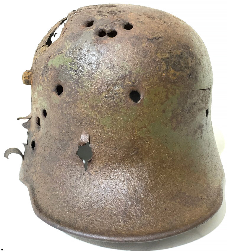 German helmet M18 / from Belarus