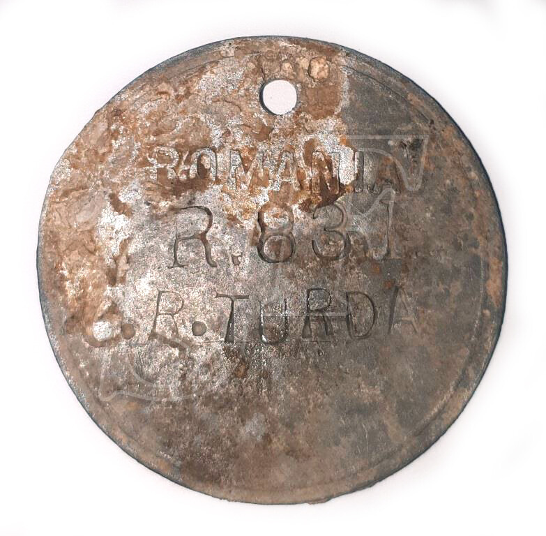Romanian dogtag from Stalingrad