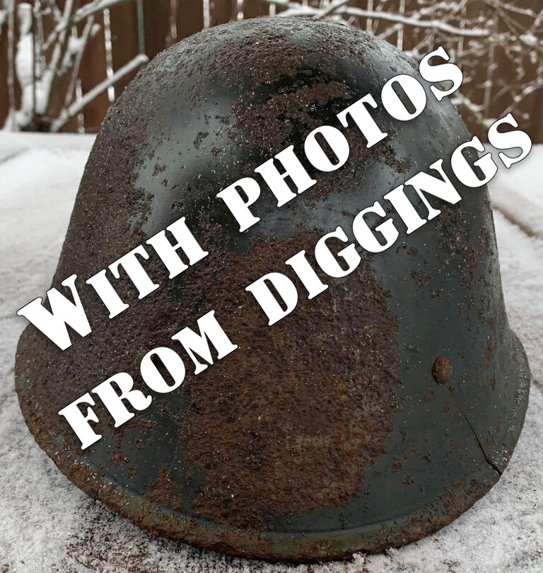 Romanian helmet / from Stalingrad