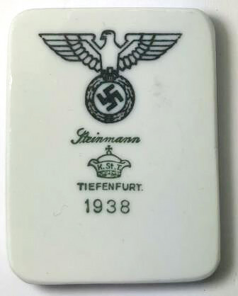 Refrigerator magnet from the dishes of the Deutsches Reich
