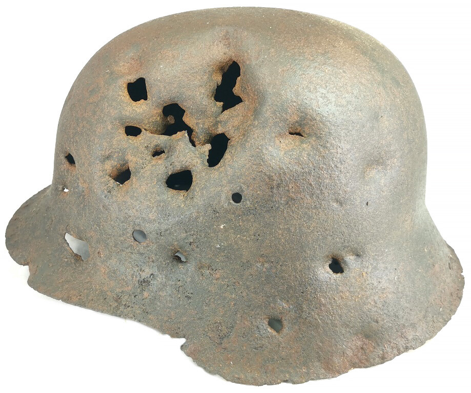 German helmet M42 / from Rzhev
