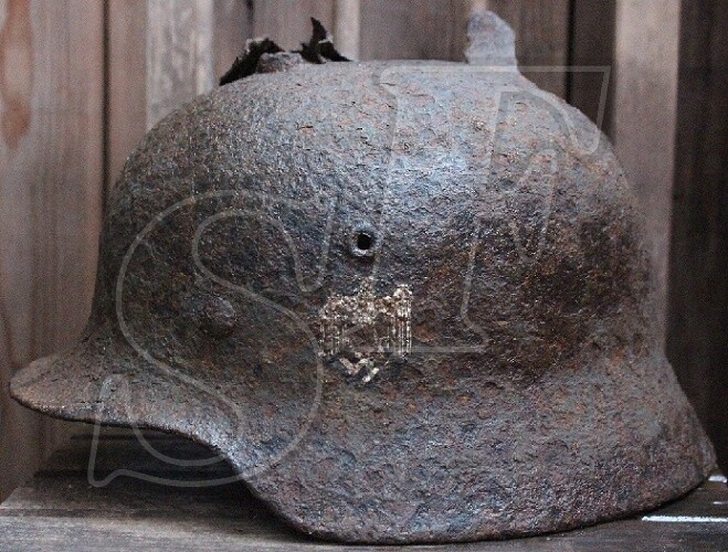 Steel helmet M-40 Stalingrad