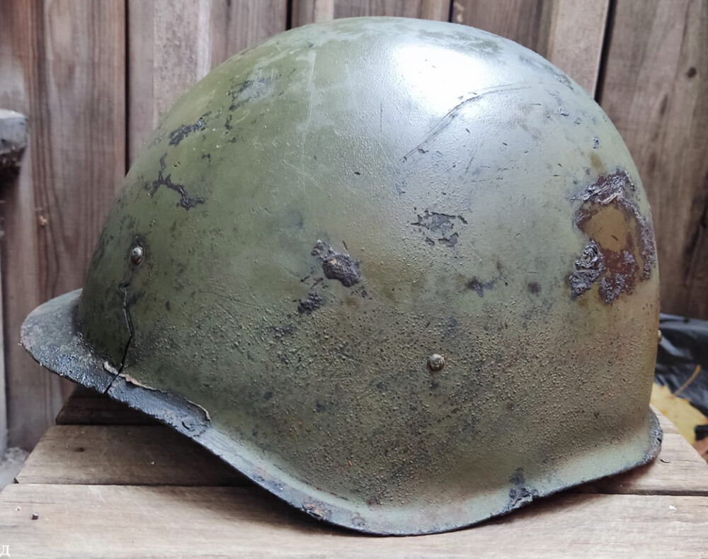 Soviet helmet SSh40 / from Tver