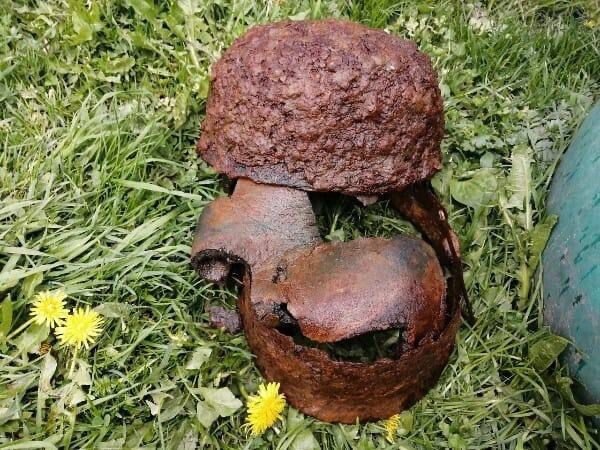 Paratrooper helmet / from Leningrad
