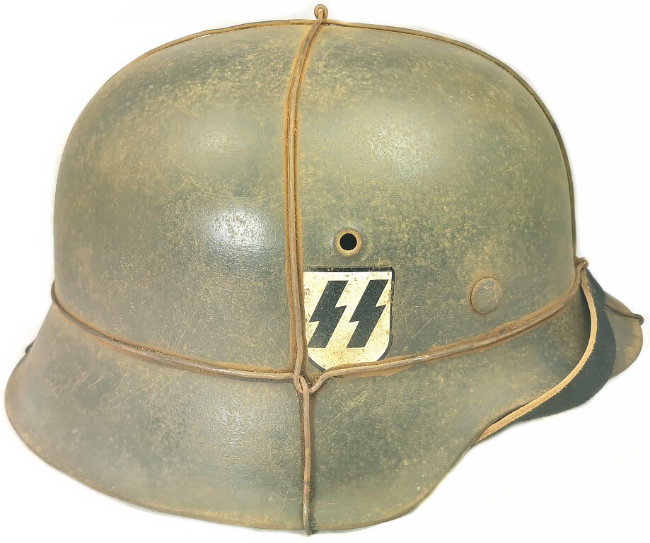 Restored helmet M42, Waffen-SS