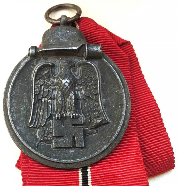 Eastern front medal with ribbon