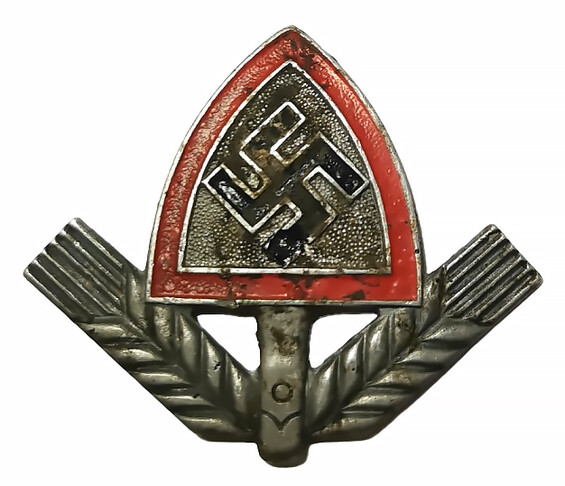 RAD cap badge / from Voronezh
