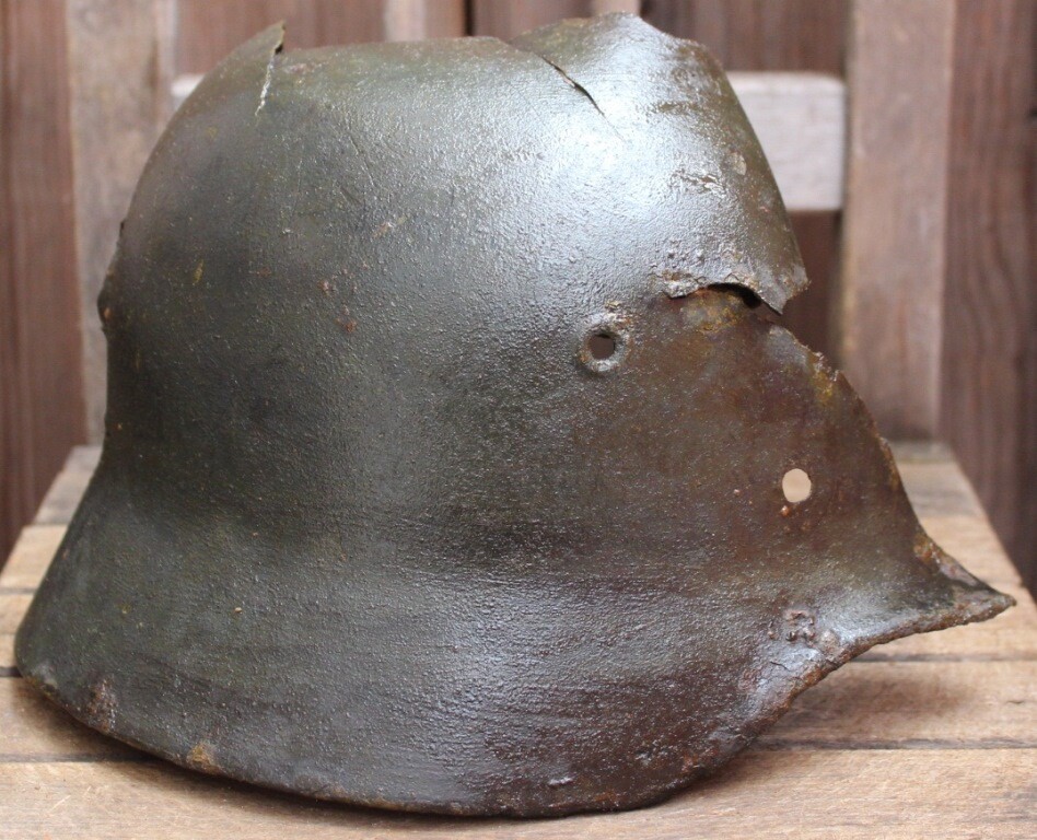 German helmet M40 / from Kalinin