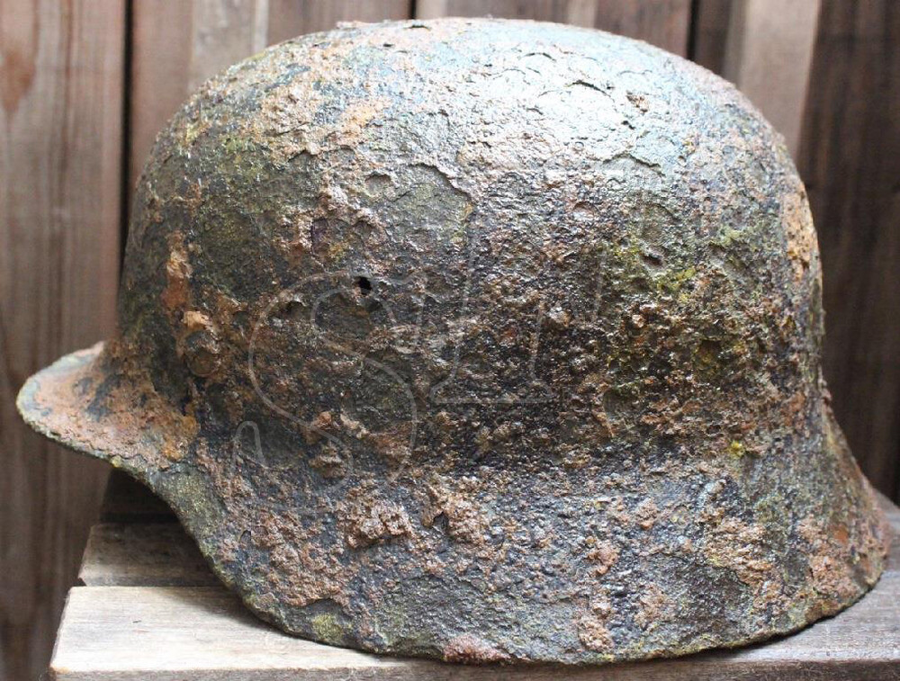 Luftwaffe helmet М35 / from Koenigsberg