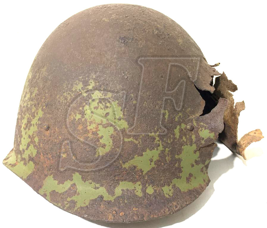 Soviet helmet SSh40 / from Vyazma