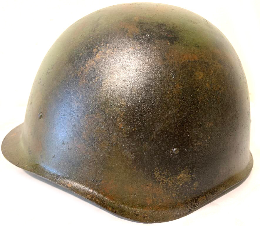 Soviet helmet SSh40 / from Stalingrad
