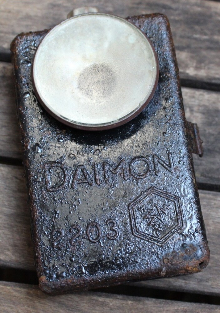 German flashlight Daimon / from Karelia