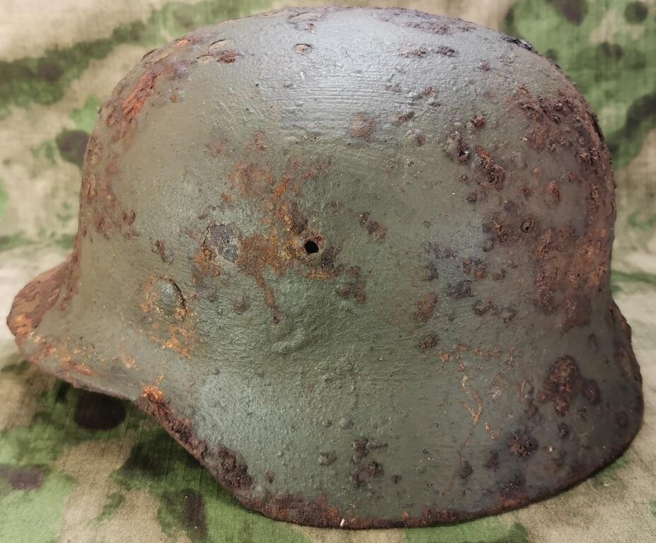 German helmet M40 / from Vyazma