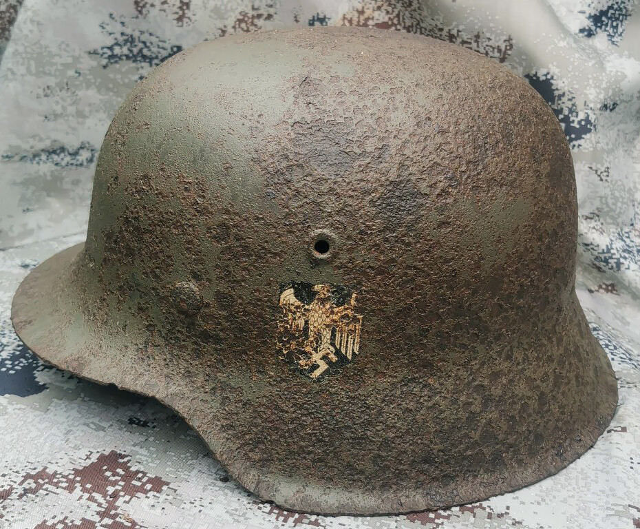 Wehrmacht helmet M42 / from Voronezh