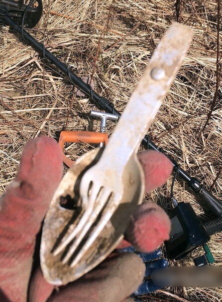 German Fork-spoon / from Leningrad