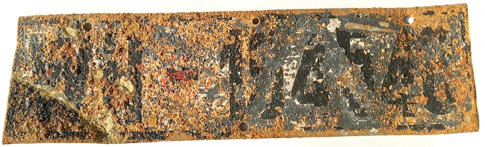 German license plate