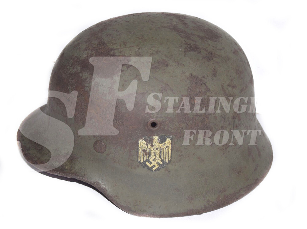 Steel helmet M40 from “airfield Gumrak”