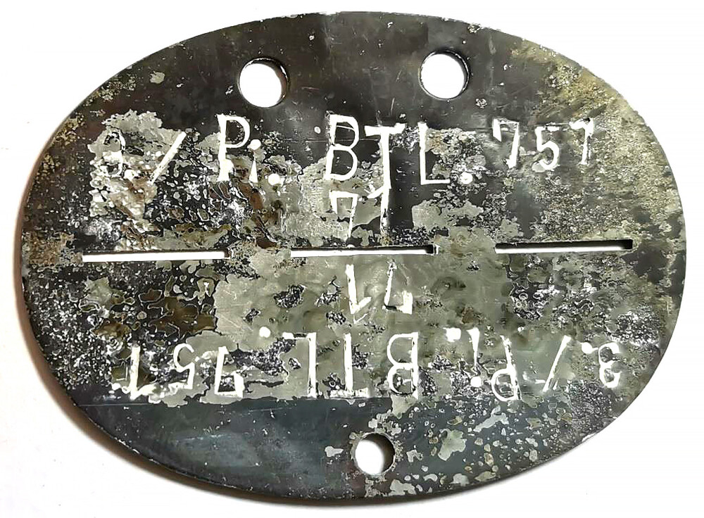 German dogtag 3.Pi.Btl.751 / from Bobruysk