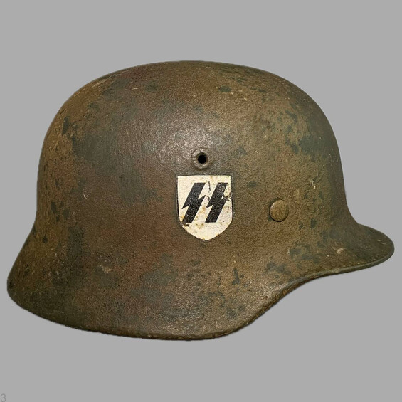 Restored SS helmet M40